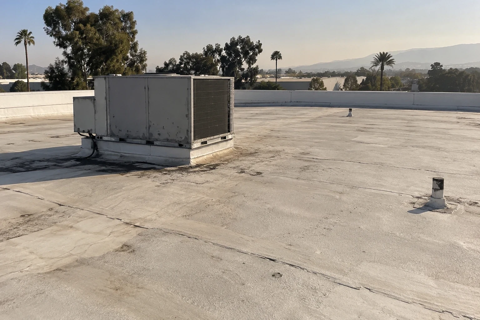 Distribution center roof in Simi Valley, CA