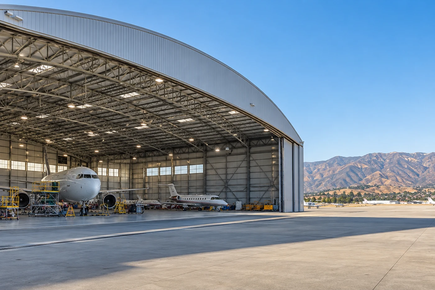 Military Hangar & Maintenance Facility Roofing in Simi Valley, CA Military Hangar & Maintenance Facility Roofing in Simi Valley, CA