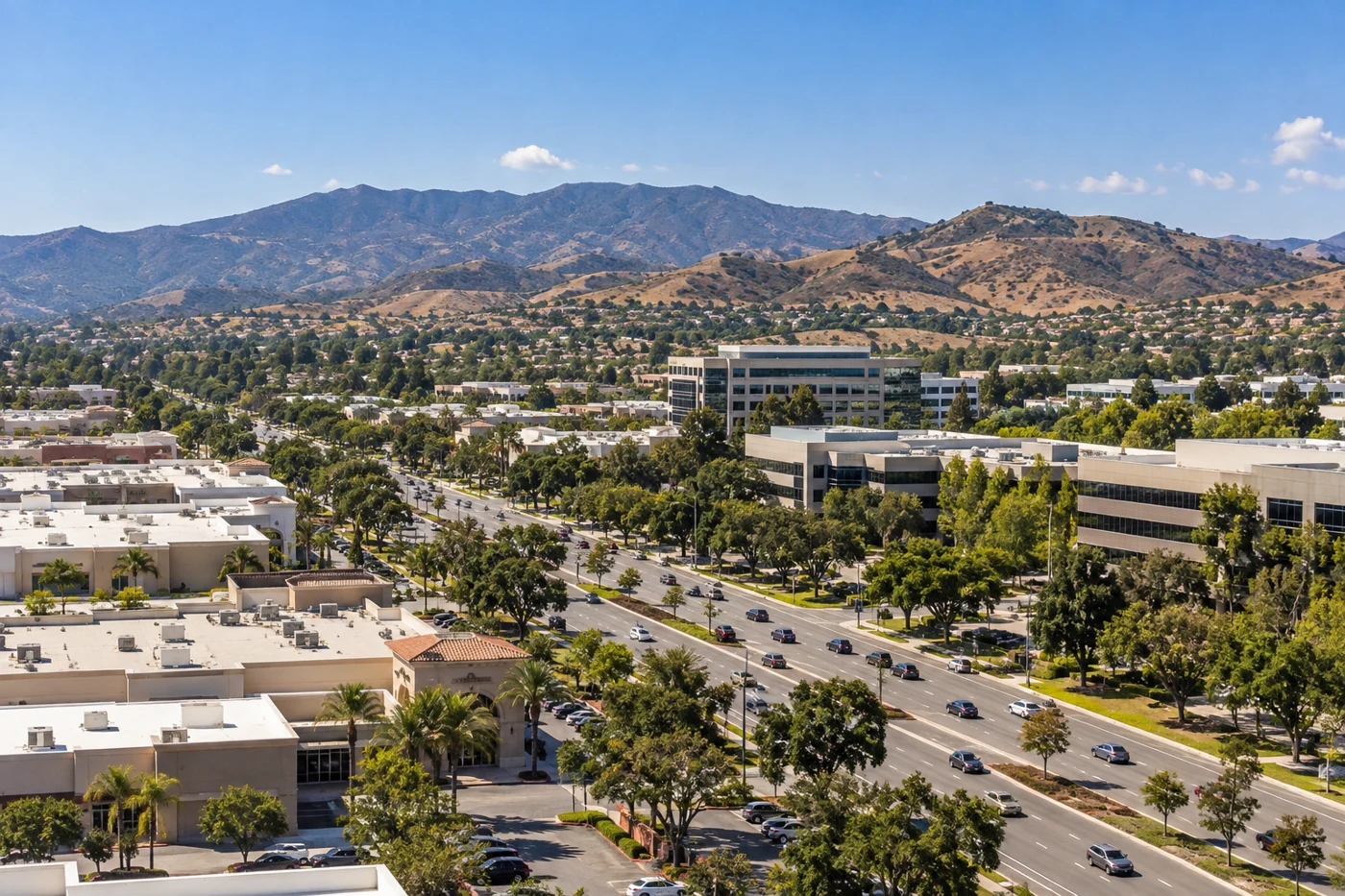 Commercial Roofing on Thousand Oaks Boulevard