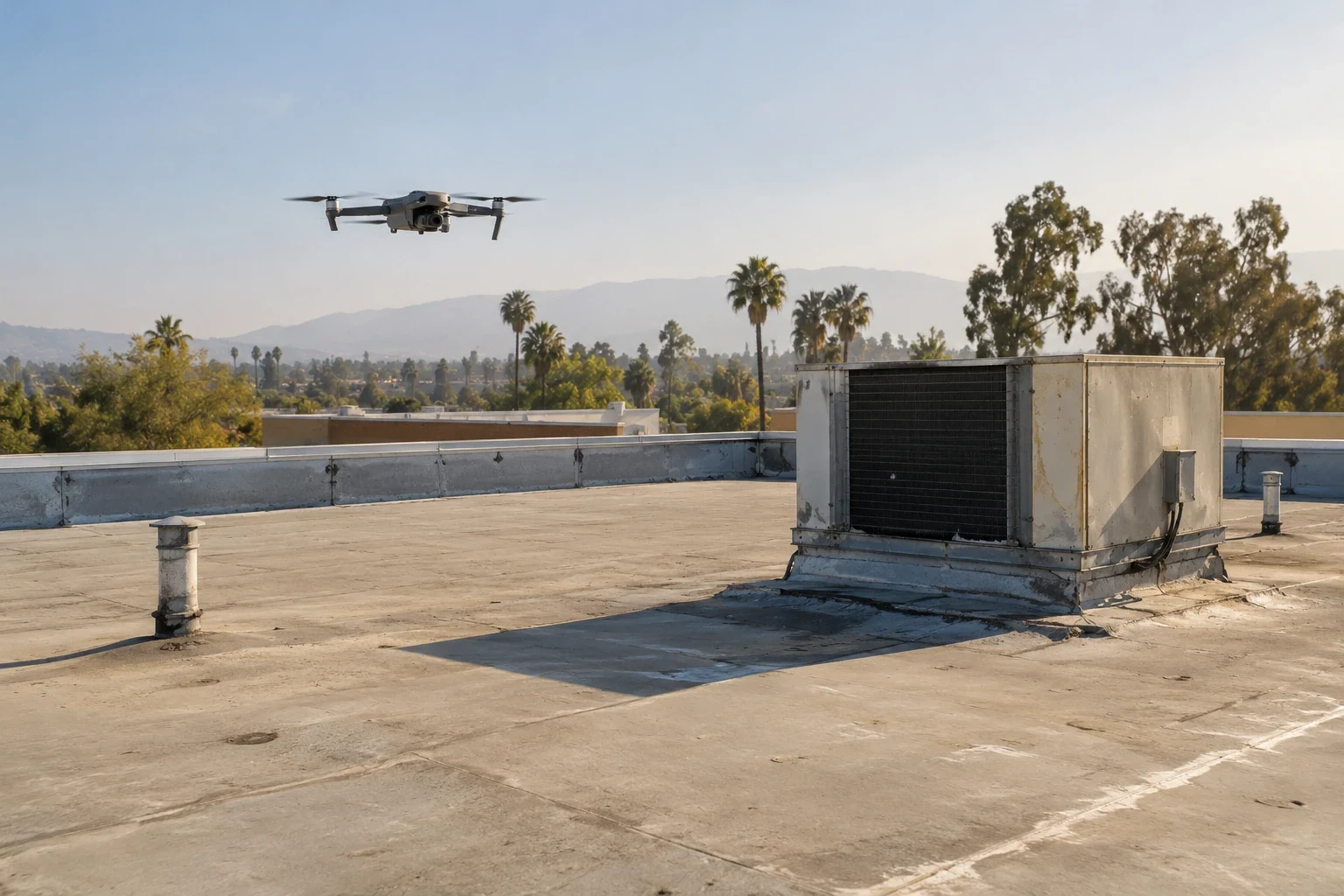 Drone Roof Inspection in Simi Valley, CA Drone Roof Inspection in Simi Valley, CA