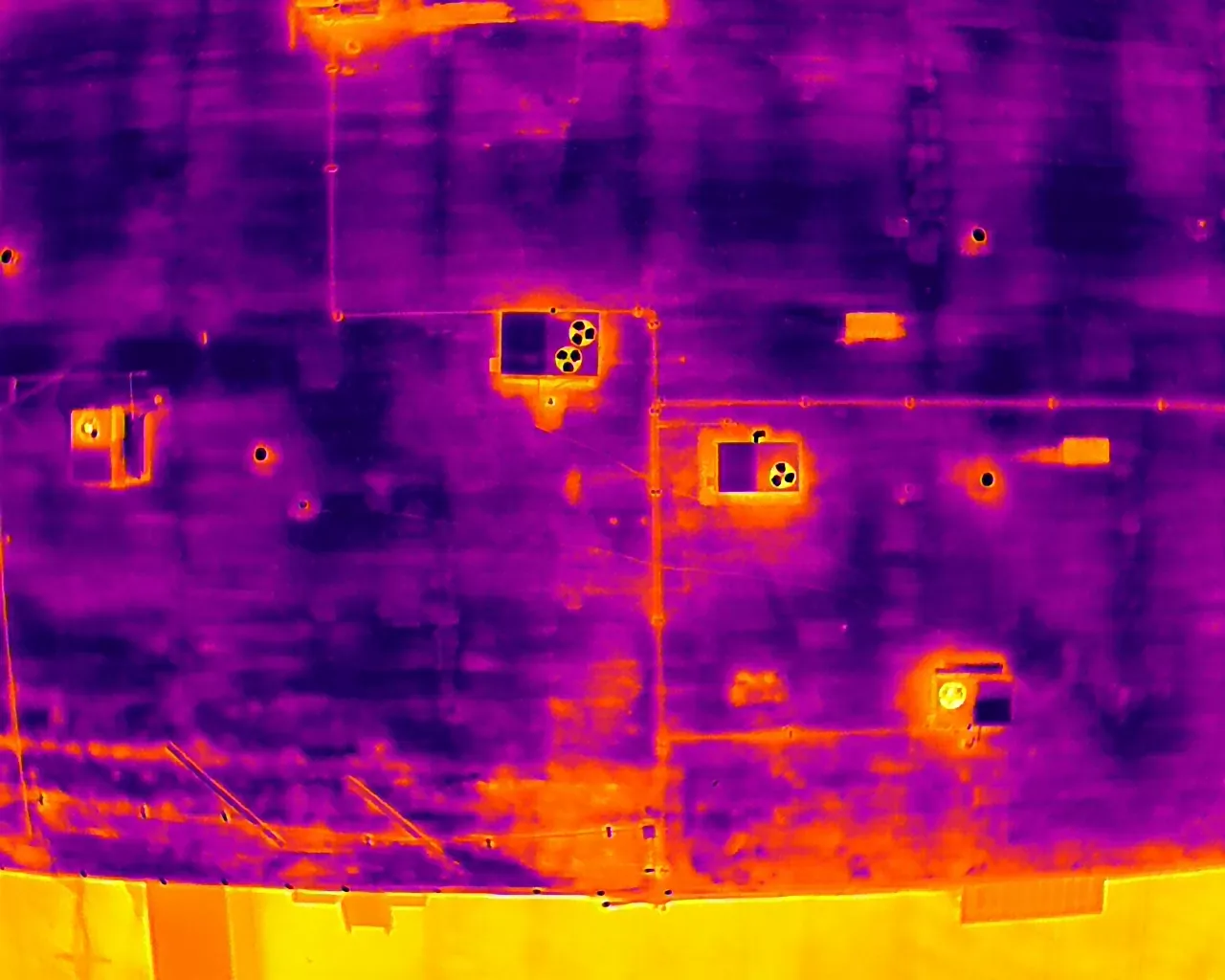 Infrared Roof Moisture Survey in Simi Valley, CA Infrared Roof Moisture Survey in Simi Valley, CA